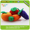 3D Different Fruit Shape Practical Pencil Erasers